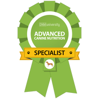 Advanced Canine Nutrition Certification Badge